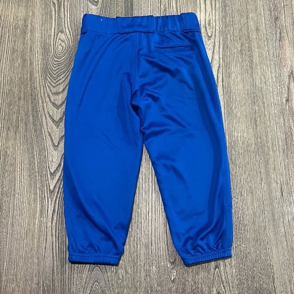 Rawlings Launch Series Fastpitch Softball Pants Pockets Stretch Blue Girls Large - Picture 6 of 6